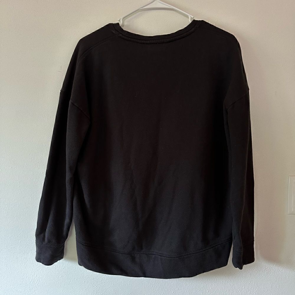 Athleta | Crewneck Zipper Detail Sweatshirt Size Small #1-0021 - Picture 2 of 3